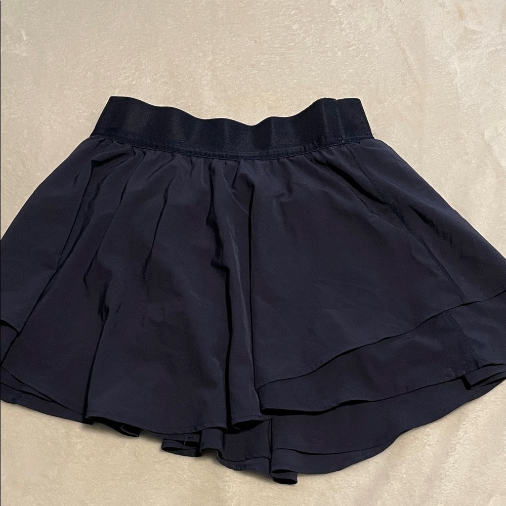 Navy Blue Athletic Skort